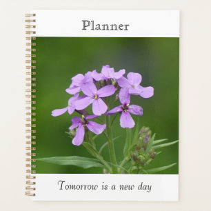 Lilac Floral Planner