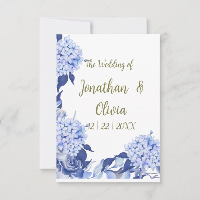 Lilac Flower Bouquet Design | Elegant style Thank You Card (Front)