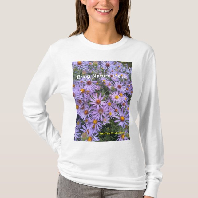 Lilac Flower T-Shirt (Front)
