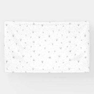 Lilac Flowers Banner