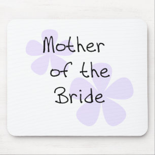 Lilac Flowers Mother of Bride Mouse Pad