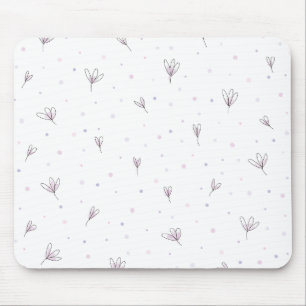 Lilac Flowers Mouse Pad
