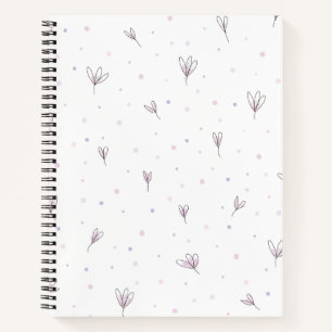 Lilac Flowers Notebook