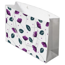 Lilac flowers On A White Bg Gift Bag