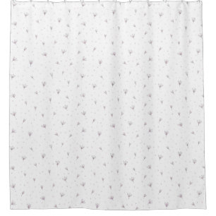 Lilac Flowers Shower Curtain
