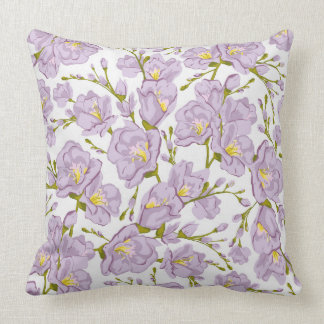 Lilac Freesia Cushion