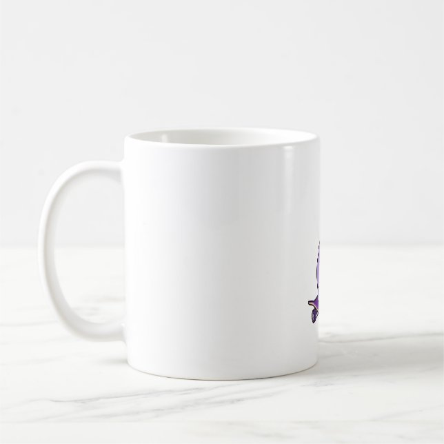 Lilac French Bulldog 3 Coffee Mug (Left)
