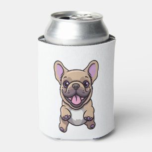 Lilac French Bulldog 9 Can Cooler