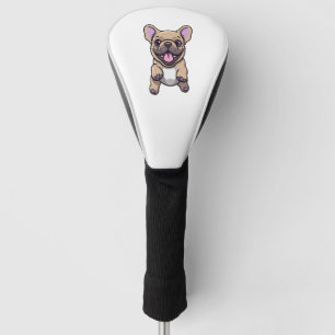 Lilac French Bulldog  Golf Head Cover