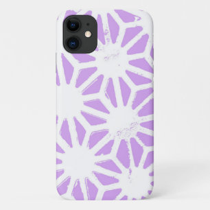 Lilac geometric pattern Case-Mate iPhone case