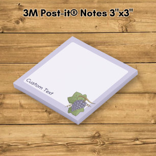 Lilac Grapes Post-it Notes
