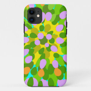 Lilac, green and lemon abstract  Case-Mate iPhone case