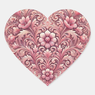 Lilac Heart Sticker