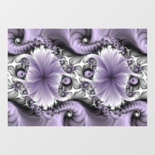 Lilac Illusion Abstract Floral Fractal Art Fantasy
