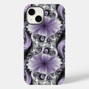 Lilac Illusion Abstract Floral Fractal Art Fantasy Case-Mate iPhone 14 Case