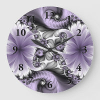 Lilac Illusion Abstract Floral Fractal Art Fantasy