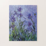 Lilac Irises by Claude Monet Puzzle<br><div class="desc">Monet - a celebration of the Masters of Art</div>