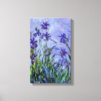 Lilac Irises Claude Monet Fine Art