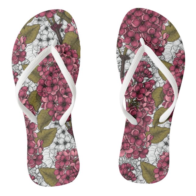 Lilac Jandals (Footbed)