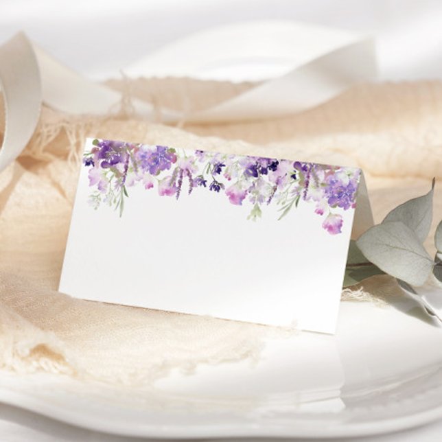Lilac lavender wedding place cards (Creator Uploaded)