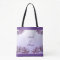 Lilac Maid of Honour Wedding Tote Bag
