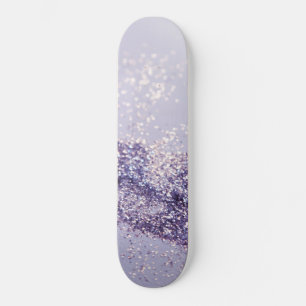 Lilac Mermaid Magic Glitter #1 Skateboard