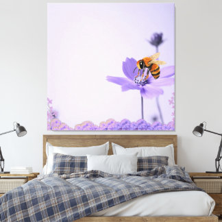 Lilac Minimalist Canvas Print
