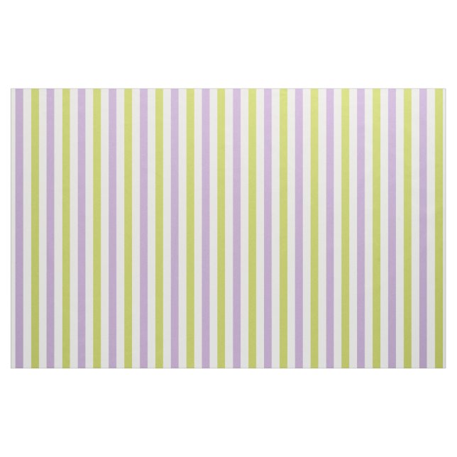 Lilac & Mint Stripes customisable fabric (Yard)