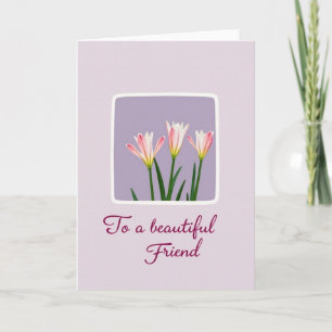 Lilac Mothers Day Friend Card