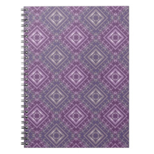 lilac ornament notebook
