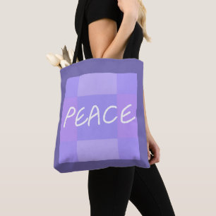Lilac Peace Tote Bag