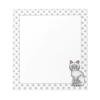 Lilac Point Tabby Birman / Ragdoll Cute Cat & Paws