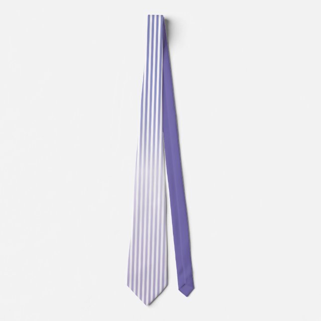 lilac print tie (Front)