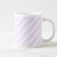 Lilac purple and white five stripes pattern