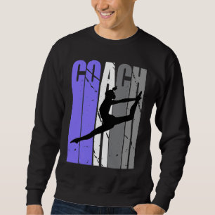 Lilac Purple Dance Coach Dance Instructor Dancer D Sweatshirt