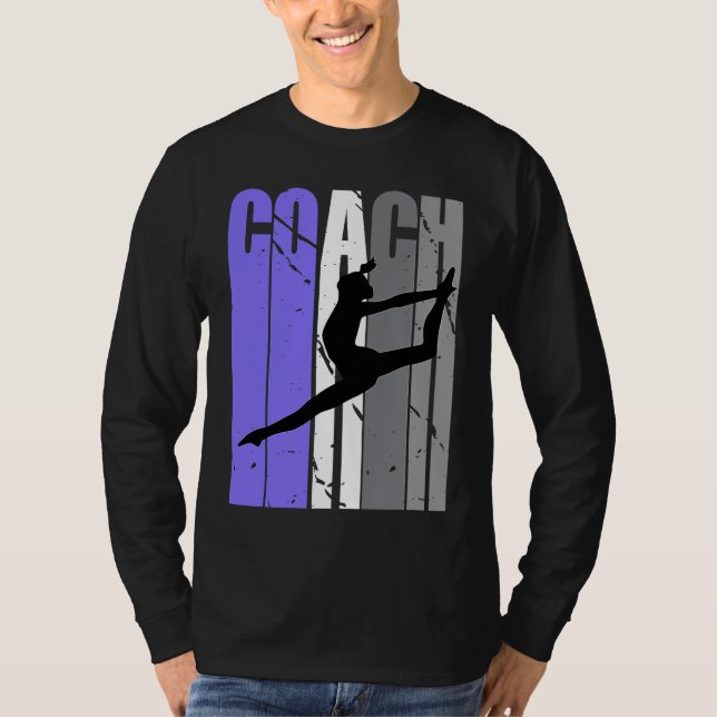 Lilac Purple Dance Coach Dance Instructor Dancer D T-Shirt (Front)