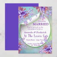 Lilac Purple Forget-me-nots WEDDING