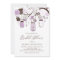 Lilac Purple Mason Jars Bridal Shower