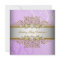 Lilac Purple White Gold Elegant Party