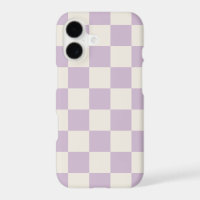 Lilac Retro Check