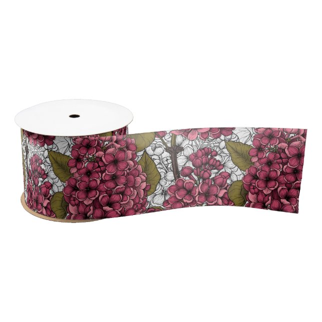 Lilac Satin Ribbon (Spool)