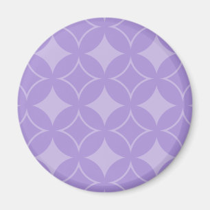 Lilac shippo pattern magnet