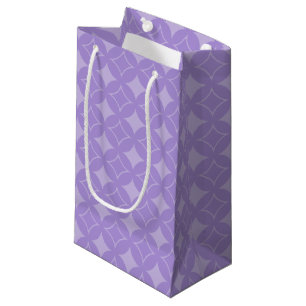 Lilac shippo pattern small gift bag