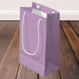 Lilac Solid Colour Small Gift Bag