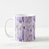Lilac Stained Glass Elegance