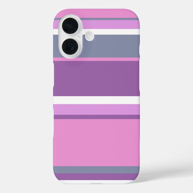 Lilac stripes  Case-Mate iPhone case (Back)