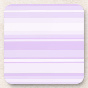 Lilac stripes coaster