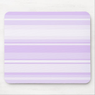 Lilac stripes mouse pad