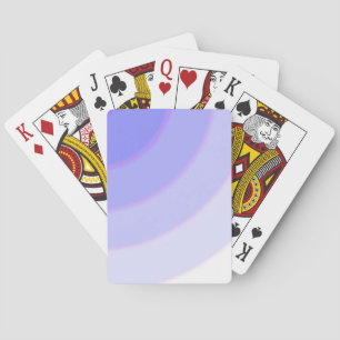Lilac Swirls Playing Cards