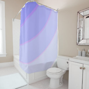 Lilac Swirls Shower Curtain